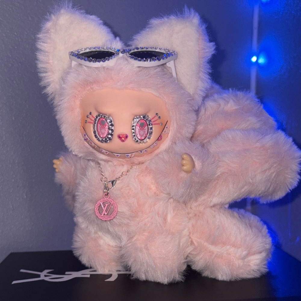 Custom bedazzled labubu